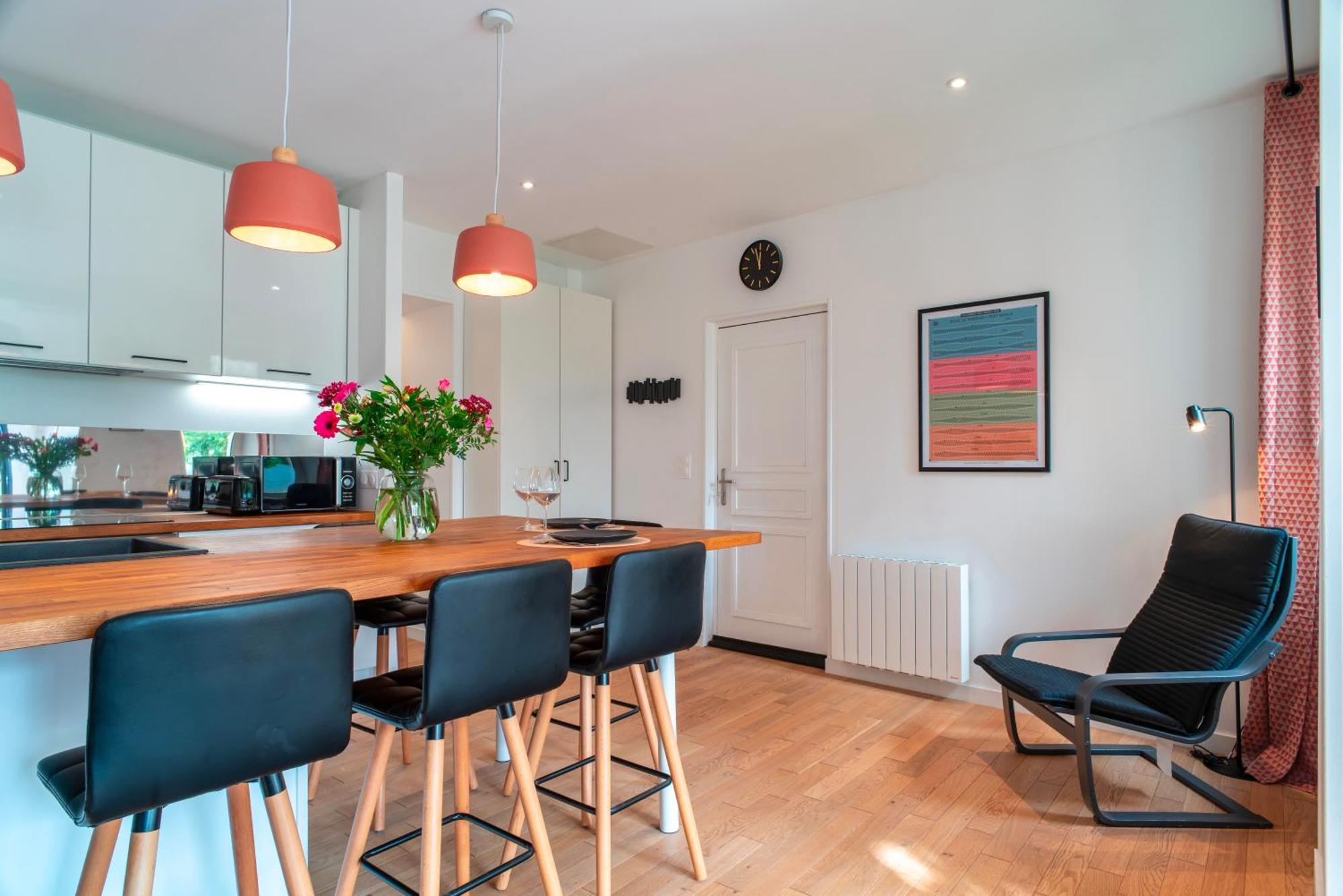 Escale Jardin - Joli Apt Proche Gare Avec Jardin Vannes Exterior foto